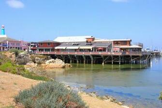 Background Wharf Cafe Fina