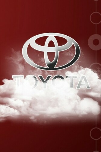 Toyota Logo iPhone Ipod Touch Android Wallpaper