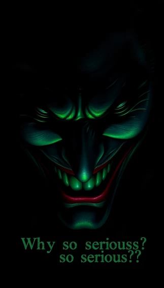Joker Why So Serious Wallpaper