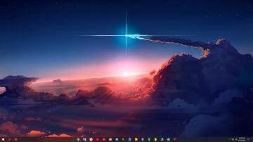 Finally Happy With My Clean Desktop Windows10