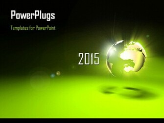World Background Powerpoint Template Of Abstract Business