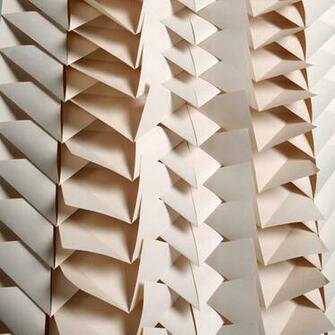 Handmade Origami Wallpaper By Tracey Tubb Love Chic Living