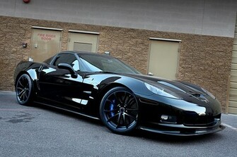 Wallpaper Chevrolet Corvette Zr1 Black