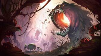 Ratchet And K Artwork Monsters Video Games Wallpaper
