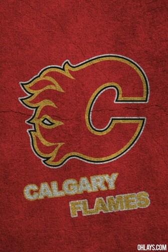 Calgary Flames iPhone Wallpaper Ohlays
