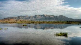 Ethiopia Mountain Lake HD Wallpaper
