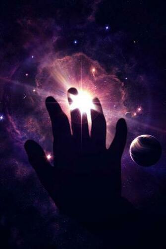Beautiful Touching Galaxy Android Wallpaper