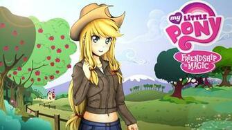 Mlp Apple Jack Anime Version By Sazuko Manga Digital Media
