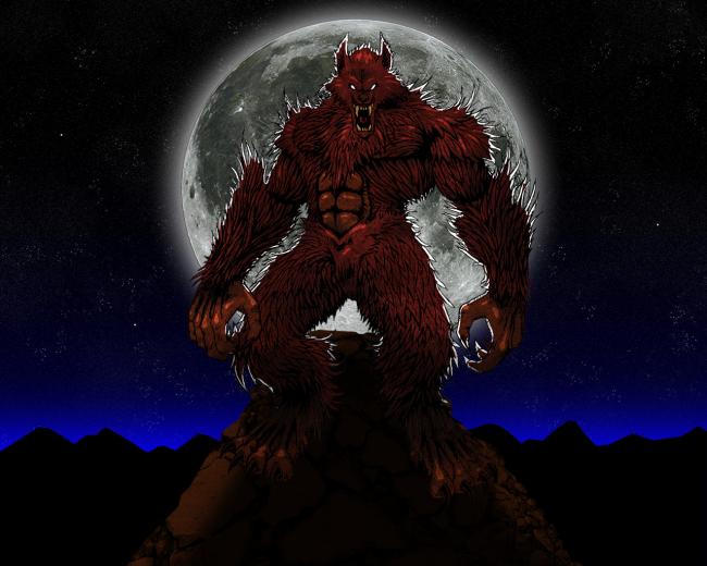Werewolf Computer Wallpaper Desktop Background Id
