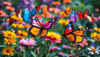 Beautiful Wallpaper Of Butterflies