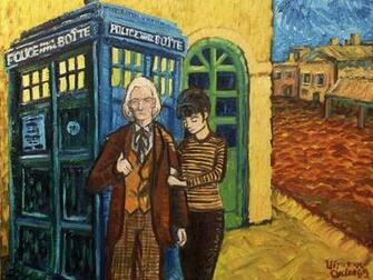 Draculasaurus Doctor Who Meets Van Gogh