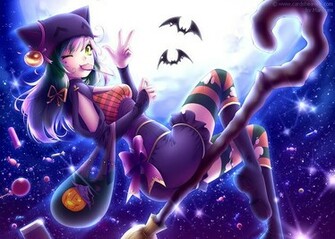 Halloween Wallpaper Cute Witch