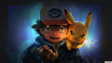 Pokemon Ash Ketchum Pikachu HD Wallpaper Anime