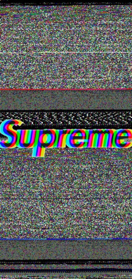 Rare On Glitch Supreme iPhone Wallpaper