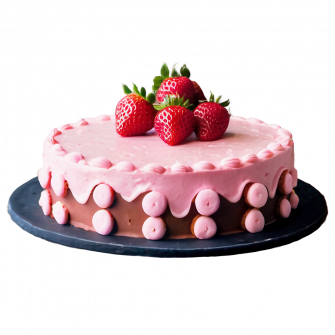 Strawberry Buttercream Cake Png Tsy12 Wallpaper