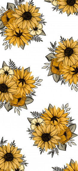 Sunflower Aesthetic iPhone Wallpaper