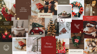 Customize Christmas Desktop Wallpaper Templates Online