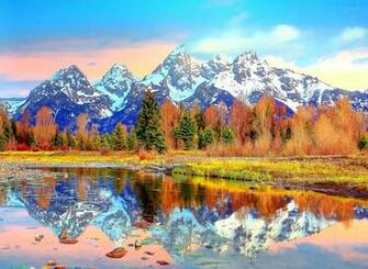 Teton Range Computer Wallpaper Desktop Background Id