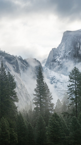 Ios 4k Snow Mountain Wallpaper