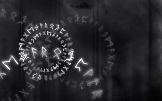 Runes Futhark Wallpaper