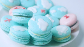 Wallpaper Kawaii Macaron Blue By Besersilady Customization