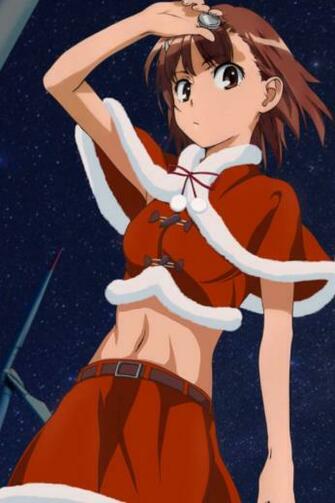 Christmas Anime Wallpaper iPhone Merry
