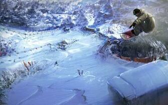 Advanced Snowboard Slope Wallpaper Myspace