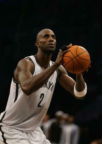 Kevin Garnett Of The Brooklyn Nets In Action Against