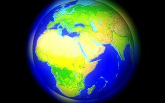 Computer Wallpaper S A Glowing Globe