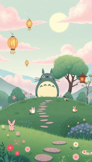 Studio Ghibli Phone Wallpaper