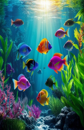 Live Wallpaper Windows Fish