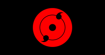Naruto Minimalist Sharingan Anime HD Wallpaper