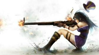 Caitlyn Fan Art League Of Legends Wallpaper
