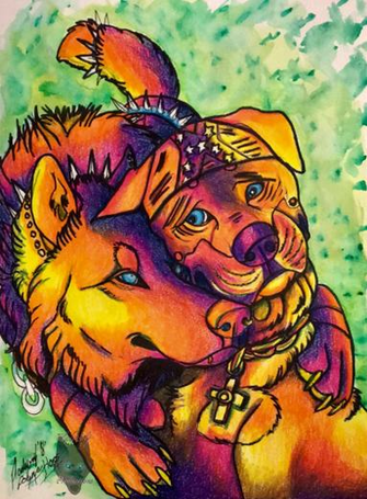 Happy Hugs I Wanted To Do Something With Color So Only Used