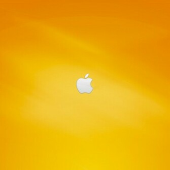 Wallpaper Orange Apple iPad Mini