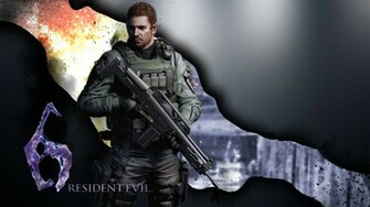 Chris Redfield Resident Evil Wallpaper