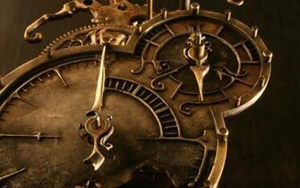 Steampunk Mechanical Clock Watch Bokeh E Wallpaper