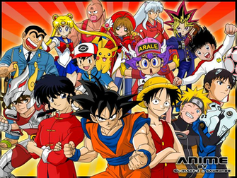 Anime Crossover Wallpaper Top Background