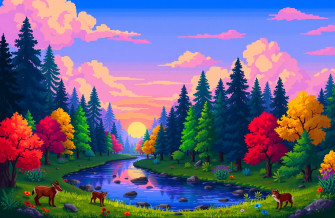 Wallpaper Pixel Art