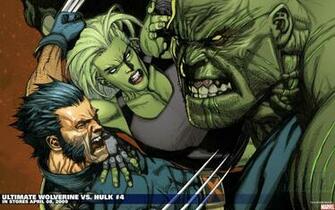 Hulk Comic Character Comics Wolverine She Marvel Wallpaper