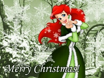 Disney Priness Christmas Princess Wallpaper