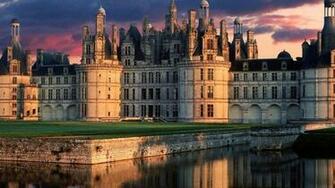 Chateau De Chambord Castle Loire Valley France Wallpaper French