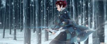 Demon Slayer Kimetsu No Yaiba Tanjirou Kamado HD Wallpaper