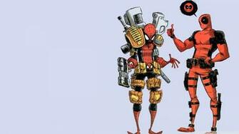 Deadpool And Spiderman Wallpaper