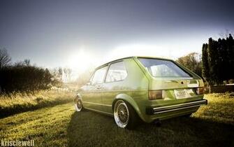 Gti Volkswagen Golf Lowered Stance Wallpaper