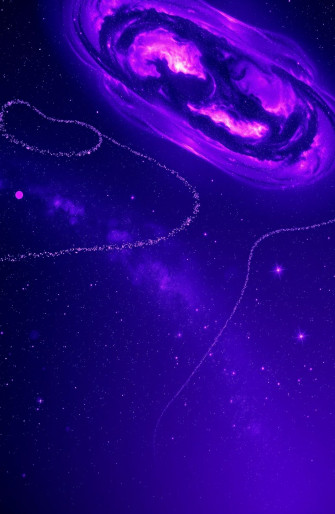 Purple Galaxy Wallpaper