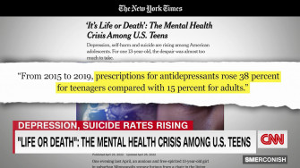 I S Life Or Death Teen Mental Health In Crisis Cnn