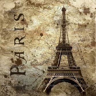 Home Vintage Paris Ivor Tower Wallpaper