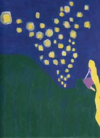 Displaying Image For Tangled Wallpaper Lanterns