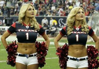 Houston Texans Nfl Football Cheerleader D Wallpaper